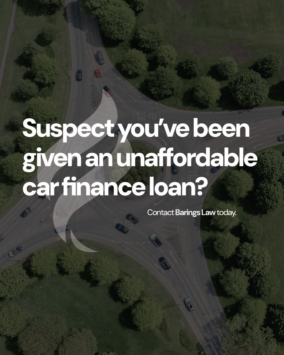 Another brilliant outcome for our motor finance affordability team.

They managed to recover more than £10,000 in compensation for our client, Rick, who was granted an unaffordable car finance loan.

Read about Rick's case here: baringslaw.com/case-study/bar…