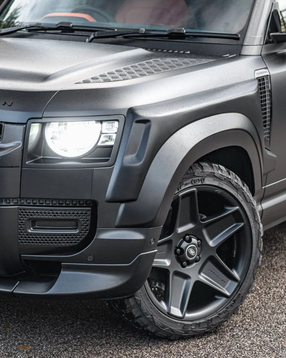 ProjectKahn's tweet photo. Model: Mondial Retro Wheels
Fitment: Land Rover Defender (2020-Present)
Brand: KAHN®
Price: £1,999 inc. VAT
Copyright Design by KAHN®
See more: https://t.co/Rs9gcFysgn
#ProjectKahn #KahnDesign #wheels #LandRover #Defender #LandRoverDefender #cars #4x4 #MondialRetro #RSForged https://t.co/HSuuVBxIsQ