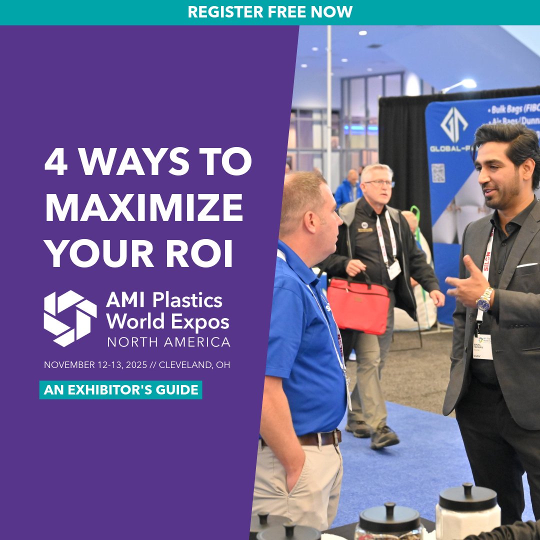 Contact_AMI's tweet photo. Ready for the AMI Plastics World Expos? Maximize ROI with our 4-step strategy! 🔗 https://t.co/FH5f6PEwHj #AMIExpos https://t.co/vjrMERiQ4W
