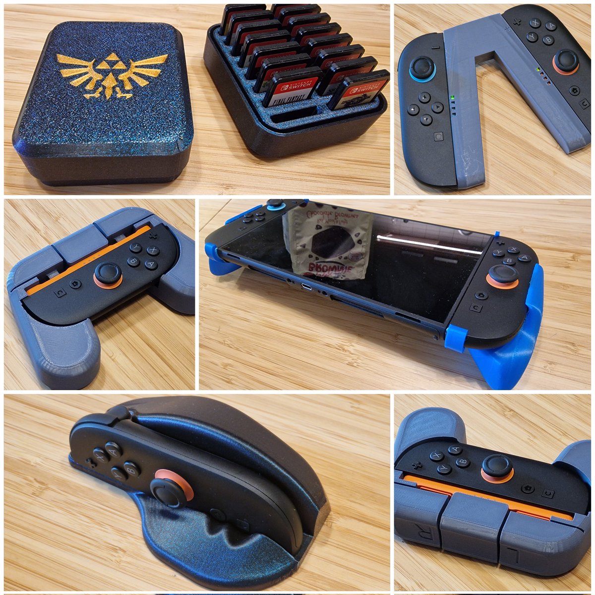 Hiljattain päivitettyäni uudempaan 3D-tulostimeen olen paukutellut ulos tuutista kaikenlaista Switch 2 aiheista tarviketta. Ja vaimo vielä kehtaa sanoa, että ei ole hyödyllinen laite. Pöh.