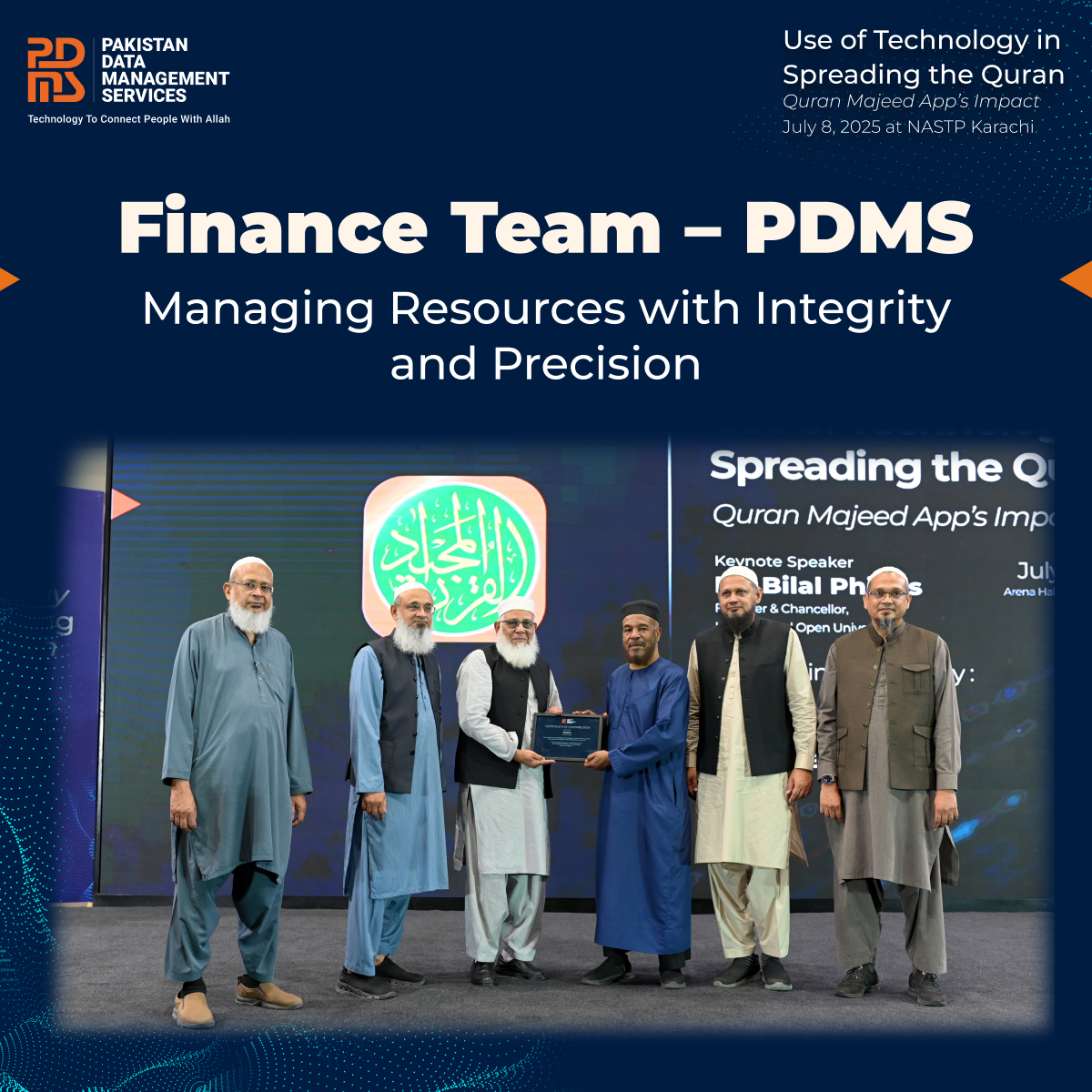 Pakdata1's tweet image. Meet the dedicated Finance Team at PDMS — the guardians of our resources, ensuring every project is managed with integrity, precision, and purpose.

#PDMS #QuranMajeedApp #TeamPDMS #FinanceWithIntegrity #PurposeDrivenFinance 
 #QuranMajeedEvent #PDMSxBilalPhilips