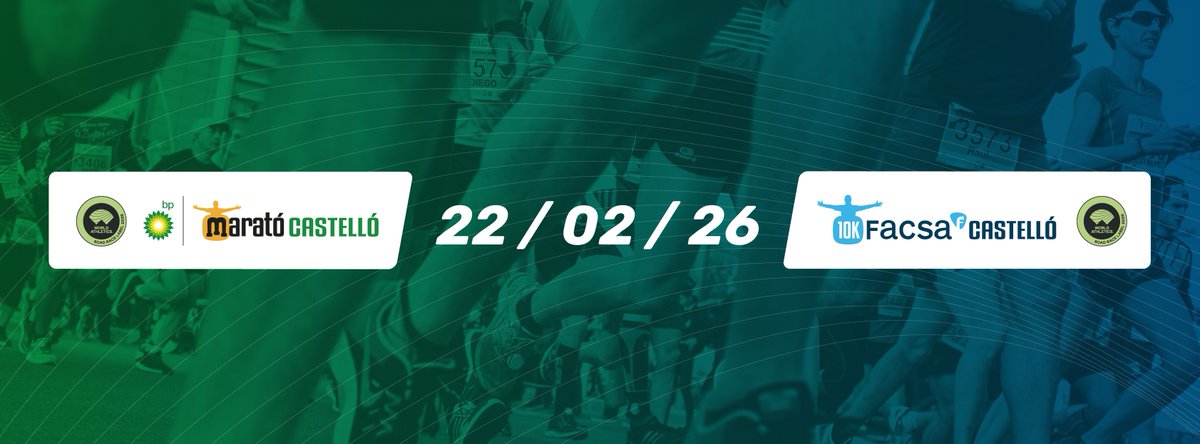 📣 Recordamos que estamos en Instagram y Facebook con toda la actualidad sobre nuestra edición de 2026 así como otro contenido interesante.

📲 Síguenos en:

◾ Instagram: instagram.com/maratobpcastel…
◾ Facebook: facebook.com/MaratonCastell…