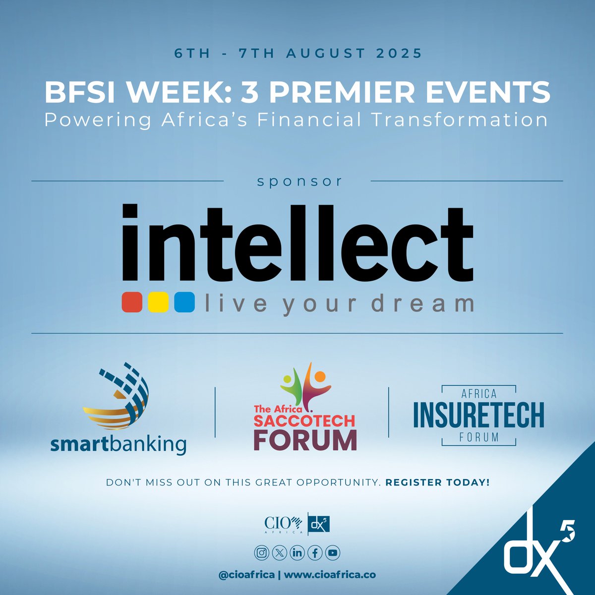 We’re excited to welcome Intellect Global Consumer Banking | iGCB to #BFSIWeek2025 — a global fintech powerhouse trusted by financial institutions across 57 countries.

With its game-changing eMACH.ai platform, built on First Principles Thinking, Intellect is