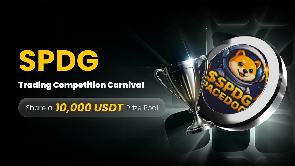 📢 #WEEX Exclusive Airdrop Incoming! 🚀
🎉 The $SPDG (SPACEDOGE) Trading Competition is now LIVE!
💸 Trade $SPDG for your chance to share 10,000 USDT in airdrops!
Don’t miss out on this cosmic opportunity! 🌌

#weextrading #alpaca #helevier #SWCH #viratkohliretirement #moqeel