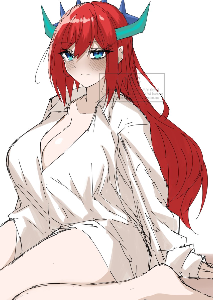 #今月描いた絵を晒そう
すけべなのかもしれない 