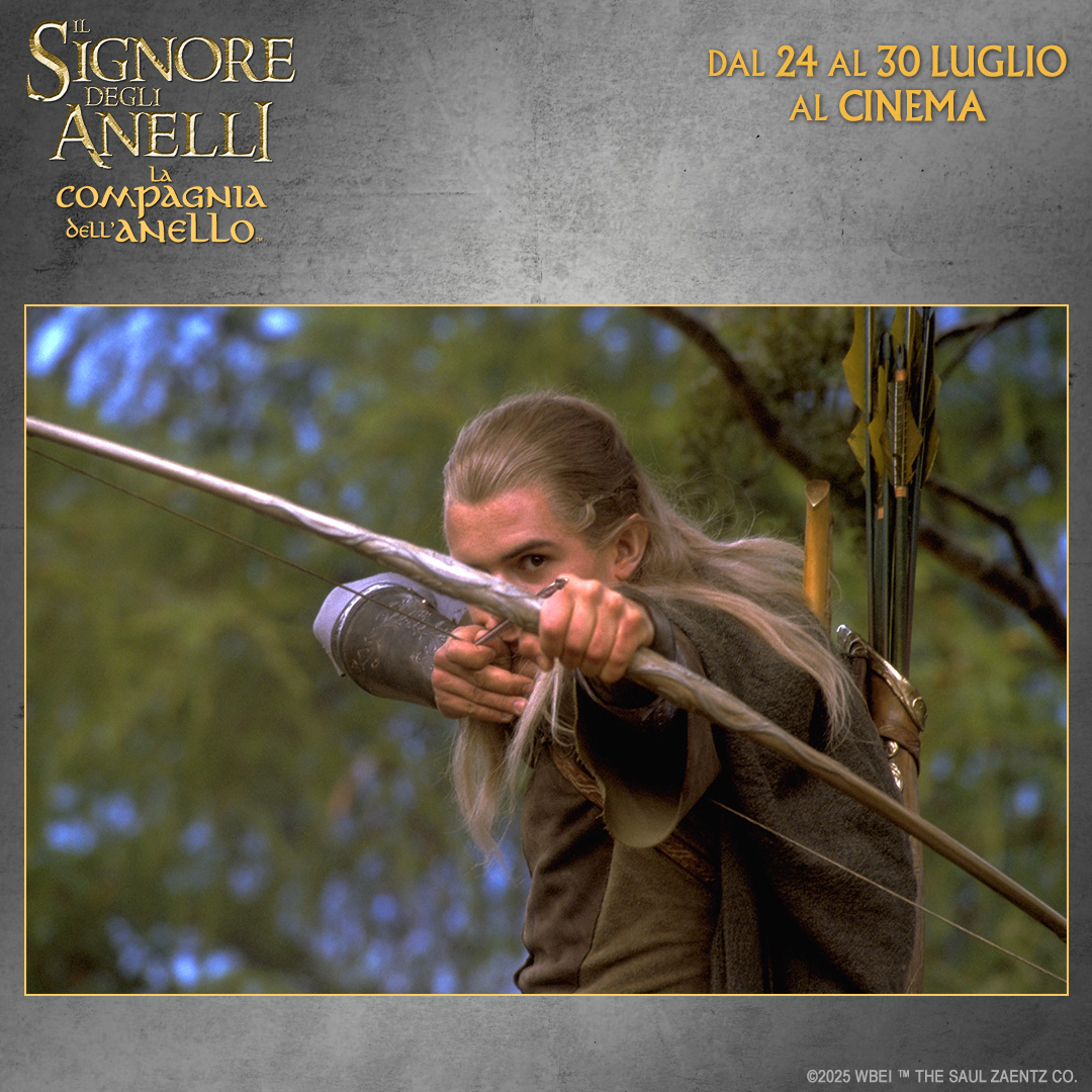 Legolas, precisione e cuore leale.

Rivivi l’inizio della leggenda: #IlSignoreDegliAnelli – La Compagnia dell’Anello ti aspetta al cinema.