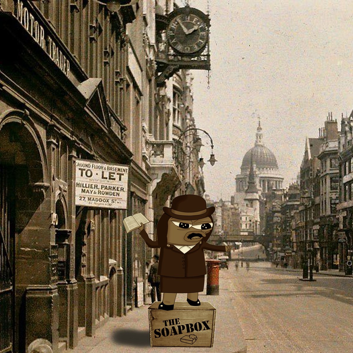 GM

Soapbox Empy preaching up a storm in the 1920s.