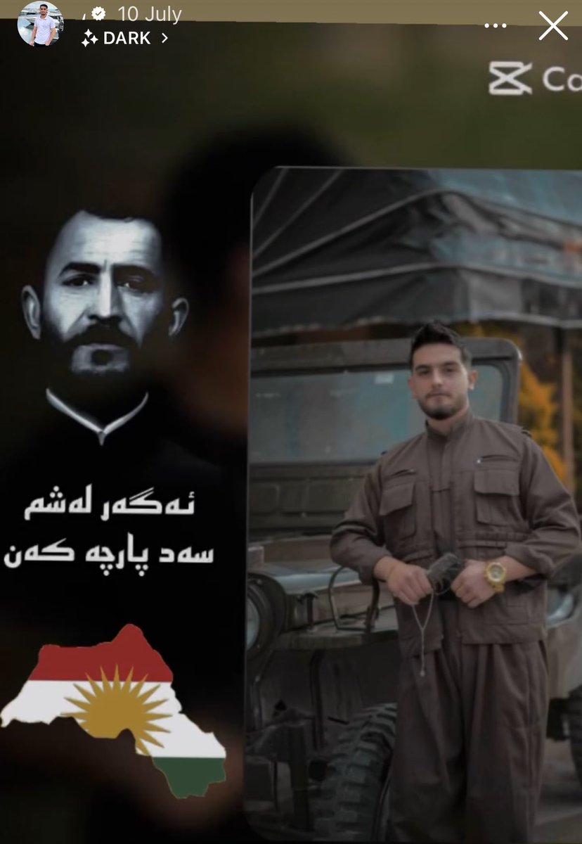 Kısa flood; İran’dan kaçıp İstanbul’a sığınan Navid Daghestani hakkında.

Kendisi Türkiye’yi bölmek isteyen İranlı bir kürdofaşist, ama İstanbul’a yerleşip Tuzla’da pidecilik yapıyor. Çalıştığı yeri de ekliyorum. +