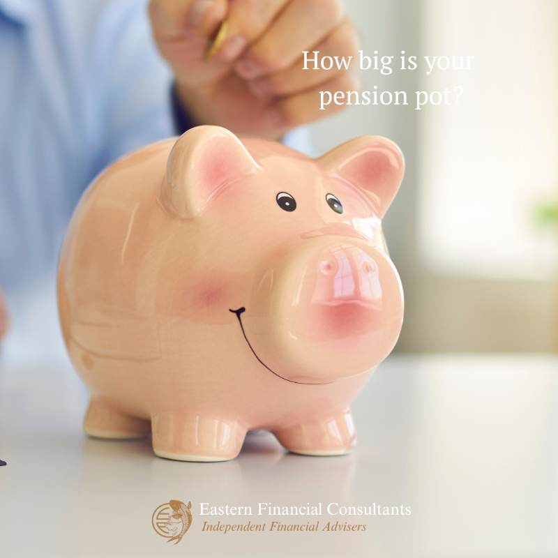 🔢 What size pension pot do you need?

Here’s a reality check: to achieve a comfortable retirement income, you might need up to £800,000 in your pension pot. Don’t worry — you don’t have to get there alone.
