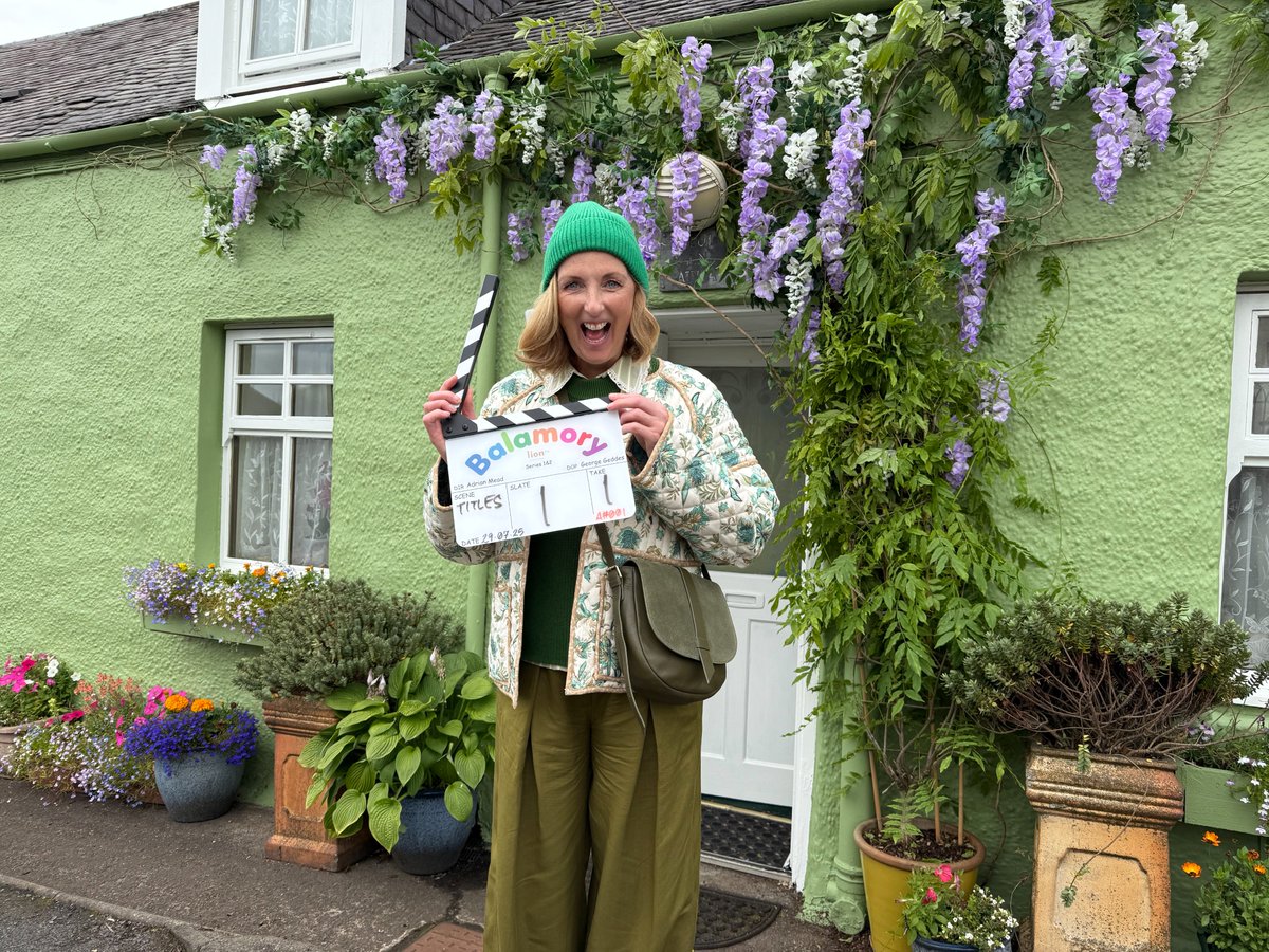 Here is Miss Hoolie to tell us that story... filming's officially underway on the new series of Balamory!

More ➡️ bbc.in/4lXj9jW