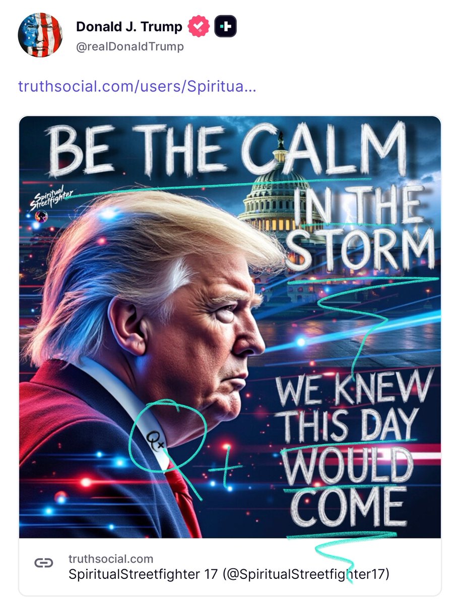 Grasshopper (@17grasshopper) on Twitter photo ‼️‼️‼️KABQQQQQM‼️‼️‼️
EPIC TRUMP RETRUTH:
BE THE CALM IN THE STORM
WE KNEW THIS DAY WOULD COME
Q+
H/T && Congratulations <a href="/SpiritualSF_17/">SpiritualStreetfighter 17</a> ‼️‼️‼️KABQQQQQM‼️‼️‼️
EPIC TRUMP RETRUTH:
BE THE CALM IN THE STORM
WE KNEW THIS DAY WOULD COME
Q+
H/T && Congratulations <a href="/SpiritualSF_17/">SpiritualStreetfighter 17</a>