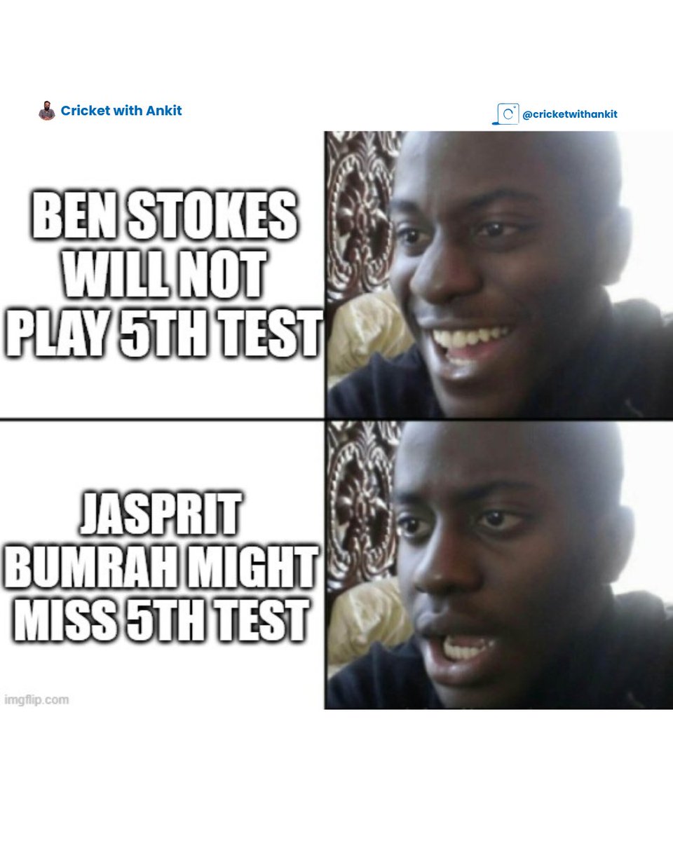 England has made four changes to their playing 11 for the 5th Test. The major change is that Ben Stokes is unavailable due to a shoulder niggle.

Jasprit Bumrah might not also not play this game as the BCCI medical team has advised him.

#ENGvsIND #engvsindtest