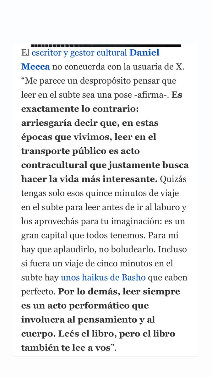 Daniel Mecca (@dmecca1) on Twitter photo Las cosas que hay que leer. Gracias <a href="/dangigena1/">daniel gigena</a> por la invitación a dar mi opinión sobre este tema. Las cosas que hay que leer. Gracias <a href="/dangigena1/">daniel gigena</a> por la invitación a dar mi opinión sobre este tema.
