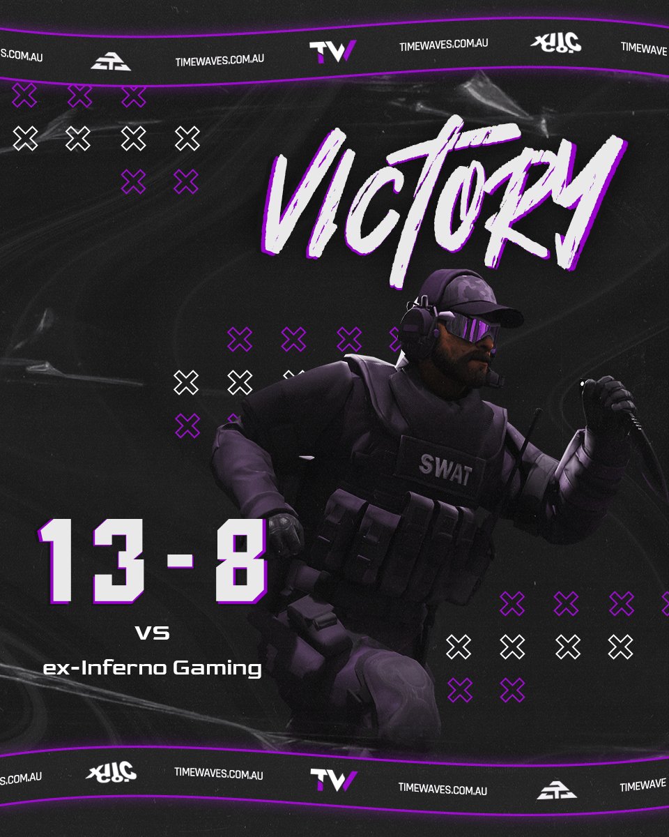 Tonight's Results:

⚔️ - 13-8 vs ex-Inferno (<a href="/RealT4nk_/">T4nk</a> &amp; Co)
🎙️ - GOAT AS ALWAYS <a href="/flamboyant__cs/">Row F | Flamboyant</a>
📈 - 5W-1L #ESEA League S54

GGWP! We are so back fr fr 🤠

#CounterStrike #MakingWavesInTime