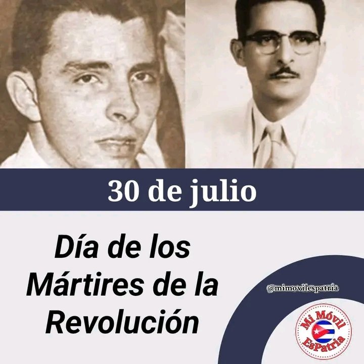 Hoy rendimos tributo a los Mártires de la Revolución Cubana 🇨🇺. Salvar la Patria, la Revolución y el Socialismo, es nuestro compromiso eterno  con ellos.  
#CubaEstáFirme 
#LaLuchaNoHaCesado
#ArtemisaJuntosSomosMás