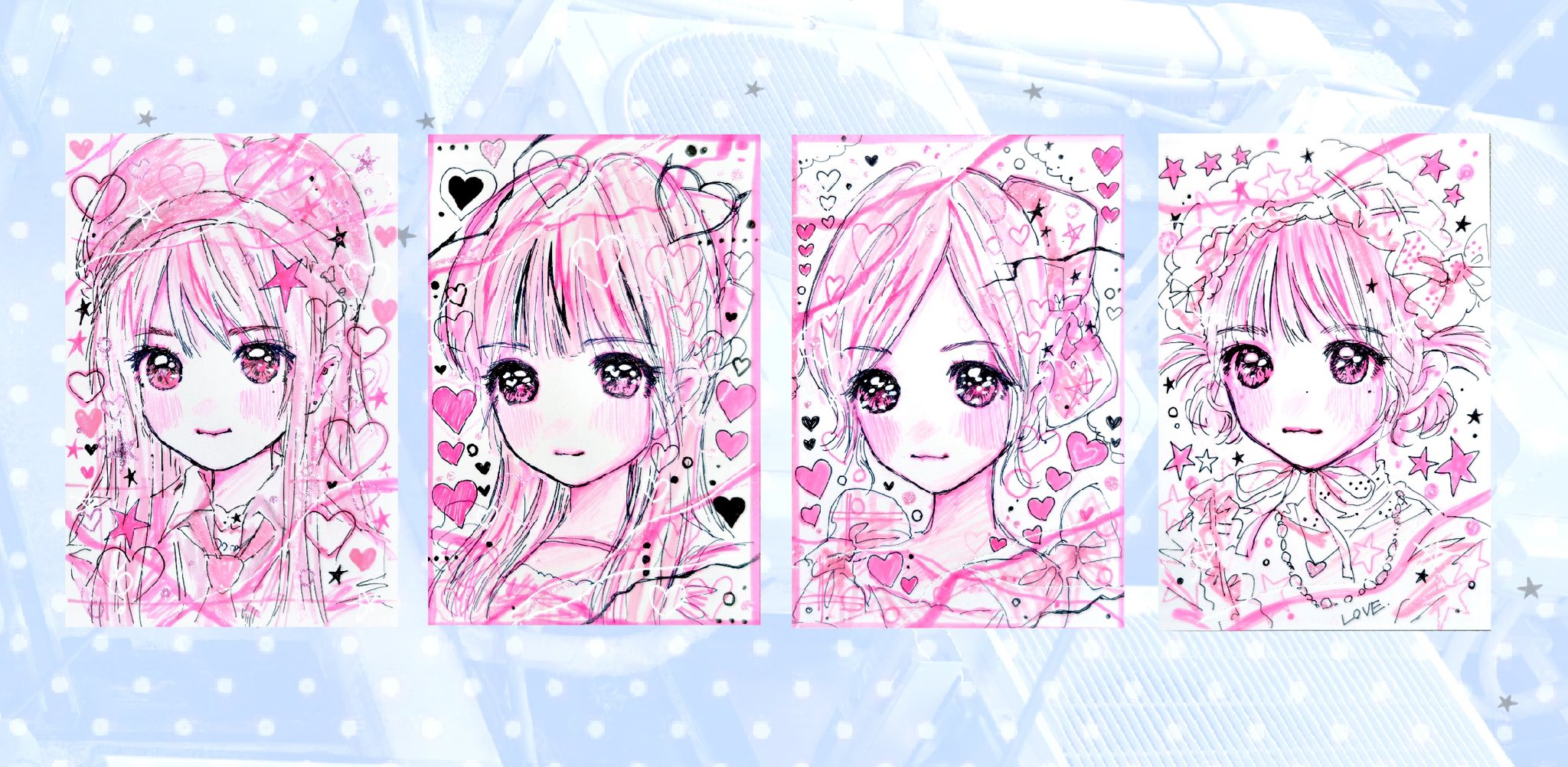 【N0208WGOE707CTH10似顔絵】 似顔絵@ホビーショー】 4/27-29に東京ビッグサイトで開催される