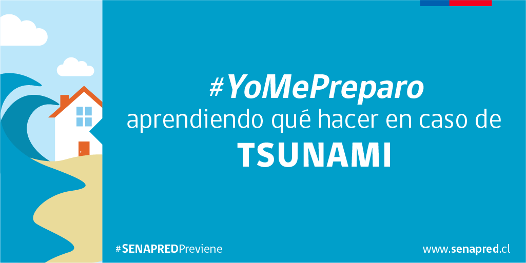 ¿Sabes qué hacer ante un eventual tsunami? Recuerda que en:
➡️Alerta y/o Alarma de tsunami: evacuar a la zona de seguridad, 30 m. sobre el nivel del mar.

➡️Estado de Precaución: abandonar zonas de playa, orillas rocosas, desembocaduras de ríos, paseos costeros, costaneras.