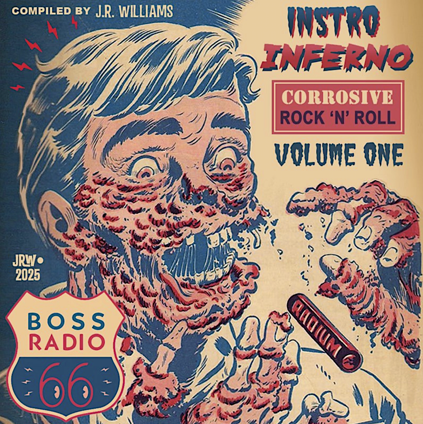 Today in #MidweekMixdown, J.R. Williams brings the heat with his Instro Inferno mix originally put together for Boss Radio 66... fans of The Spotnicks, Chiyo &amp; The Crescents, The Four Jets, The Surfaris, Travis Wammack, The Moontrekkers, etc will dig it: theperlichpost.blogspot.com/2025/07/midwee…