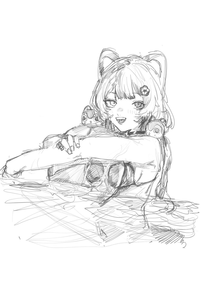 トコテャン( ◜ω◝ )ニチャア
 #今月描いた絵を晒そう 