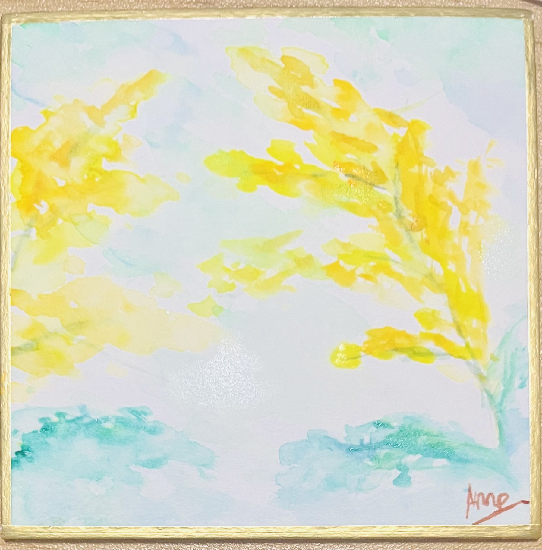週末セール! 水彩画 Ame(彼岸 雨) on X: