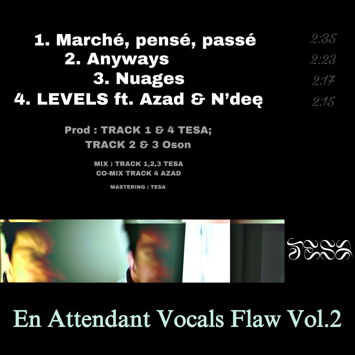 Je suis trop con j’ai oublié de poster sur Twitter que je sortait un nouvel EP Vendredi….

Bon bah voilà la cover et la tracklist et a Vendredi !