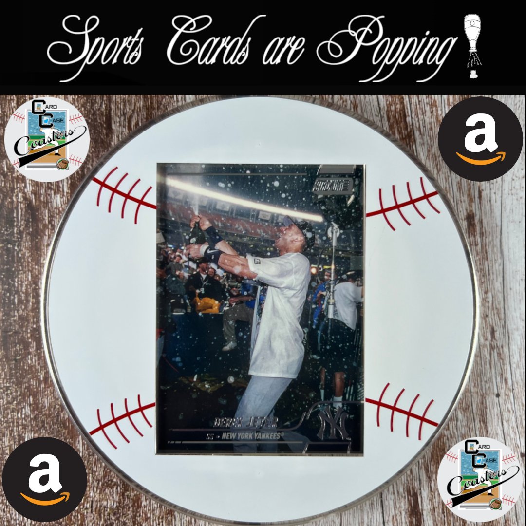 CardCoasters's tweet image. It's time to celebrate! The 2025 National Sports Collectors Convention (The National) is officially popping off!! Your Champagne wishes and CARD CASE COASTER dreams can come true with a simple Amazon order. Our state of the art, water resistant, patent pending "edge spill ring",…
