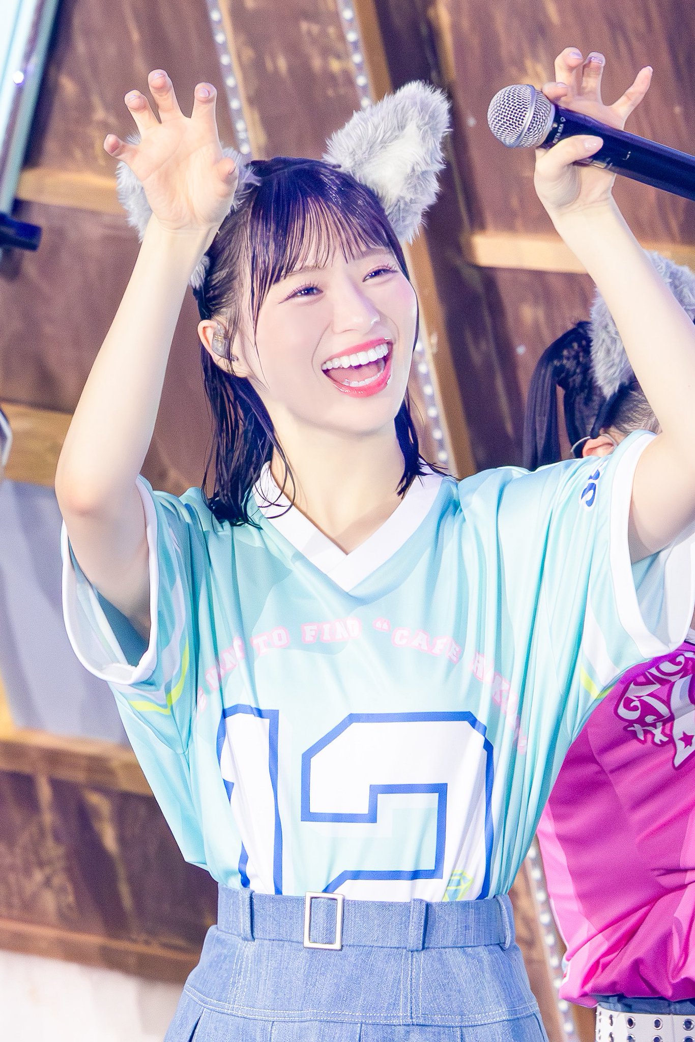 モーリーファンタジーコラボ② 生写真 冨田菜々風 直筆 チュウ イラコメあり ノイミー 冨田菜々風 モーリーファンタジーコラボ 生写真 コンプ