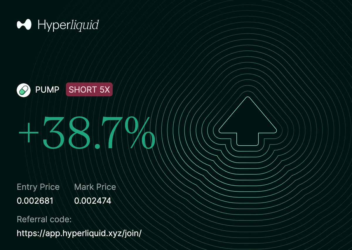 zillenss's tweet photo. Trade $PUMP perps seamlessly on @HyperliquidX using my referral code https://t.co/6WoAKJhXnc https://t.co/I2Zr1vQsSw