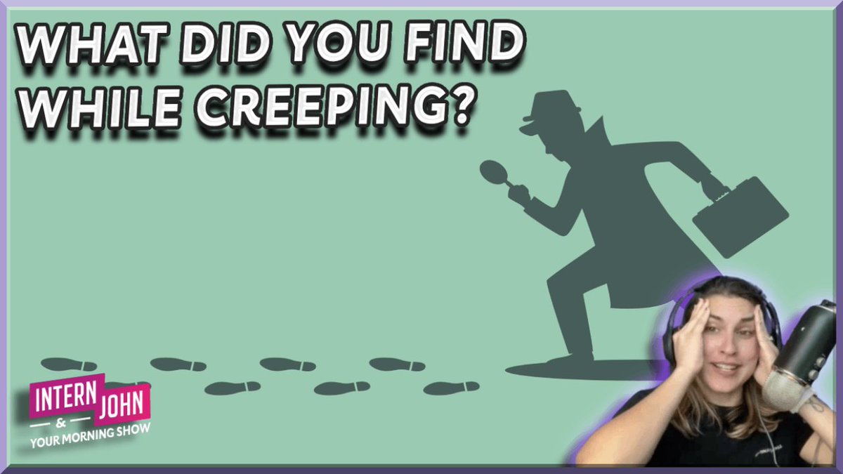 What did you find out about someone you were into after you "creeped" on them on social media??

Watch HERE: youtu.be/867bVndr47A