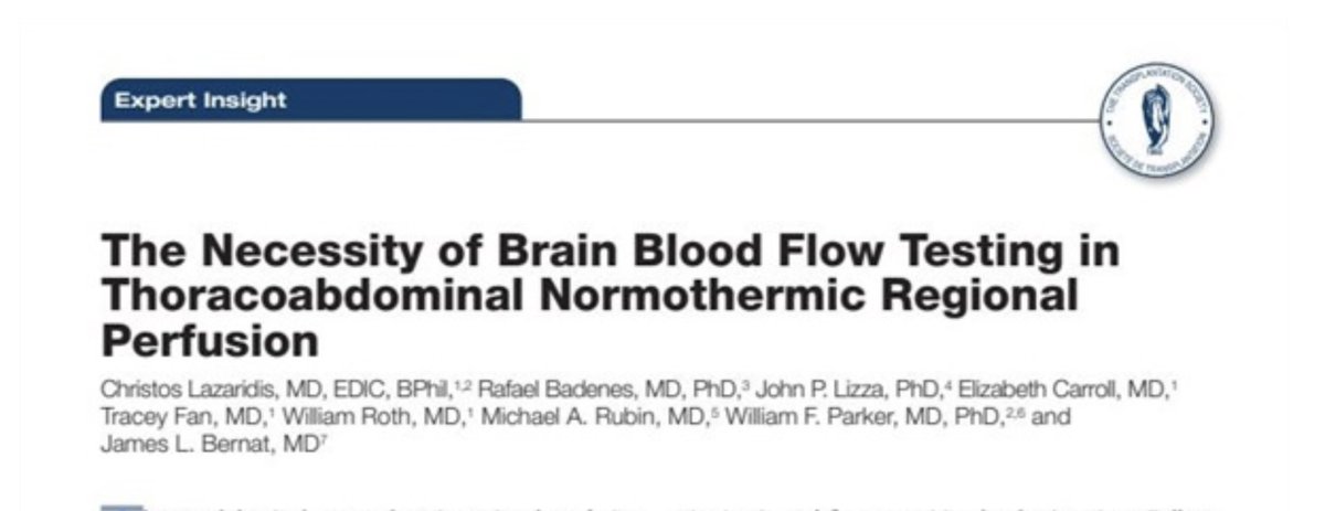 Rafa Badenes (@badenesr) on Twitter photo Keep going! 📈
Leading the 🌍 in 🫀transplantation in controlled donation after circulatory death! On the shoulder of giants <a href="/ChristosLazari3/">Christos Lazaridis</a> 🔝
Updating clinical-ethical principles! 🧠🙌
The Necessity of Brain Blood Flow Testing in... : Transplantation journals.lww.com/transplantjour… Keep going! 📈
Leading the 🌍 in 🫀transplantation in controlled donation after circulatory death! On the shoulder of giants <a href="/ChristosLazari3/">Christos Lazaridis</a> 🔝
Updating clinical-ethical principles! 🧠🙌
The Necessity of Brain Blood Flow Testing in... : Transplantation journals.lww.com/transplantjour…
