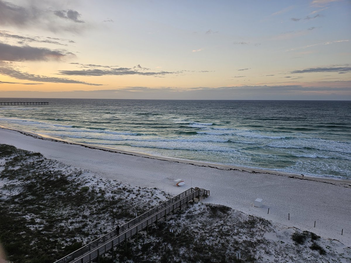 Good morning from the northern shore of the Gulf of America!