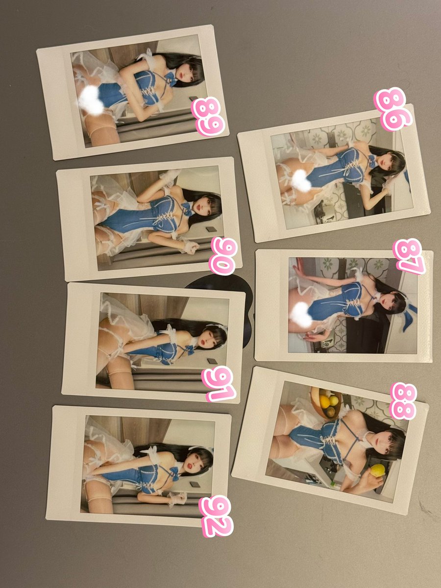蓝兔女仆的拍立得上啦💙
每张都喜欢
(\⑅(\
  ̳- ‧̫ • ̳   ♡ https://t.co/x1g2jT1rQd