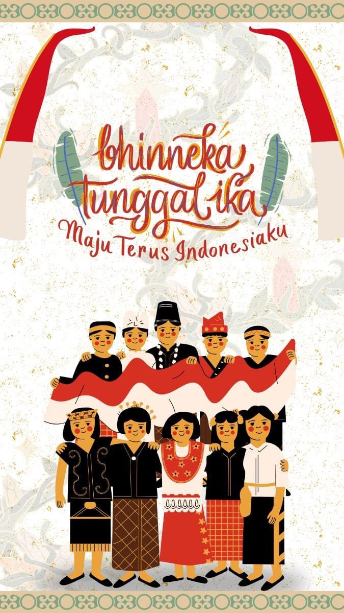indonesia yang damai dimulai dari kita! mari Bersama Jaga Kerukunan dan wujudkan persatuan di setiap aspek kehidupan. persatuan adalah benteng terkuat kita menghadapi tantangan zaman! #BersatuCintaiIndonesia
