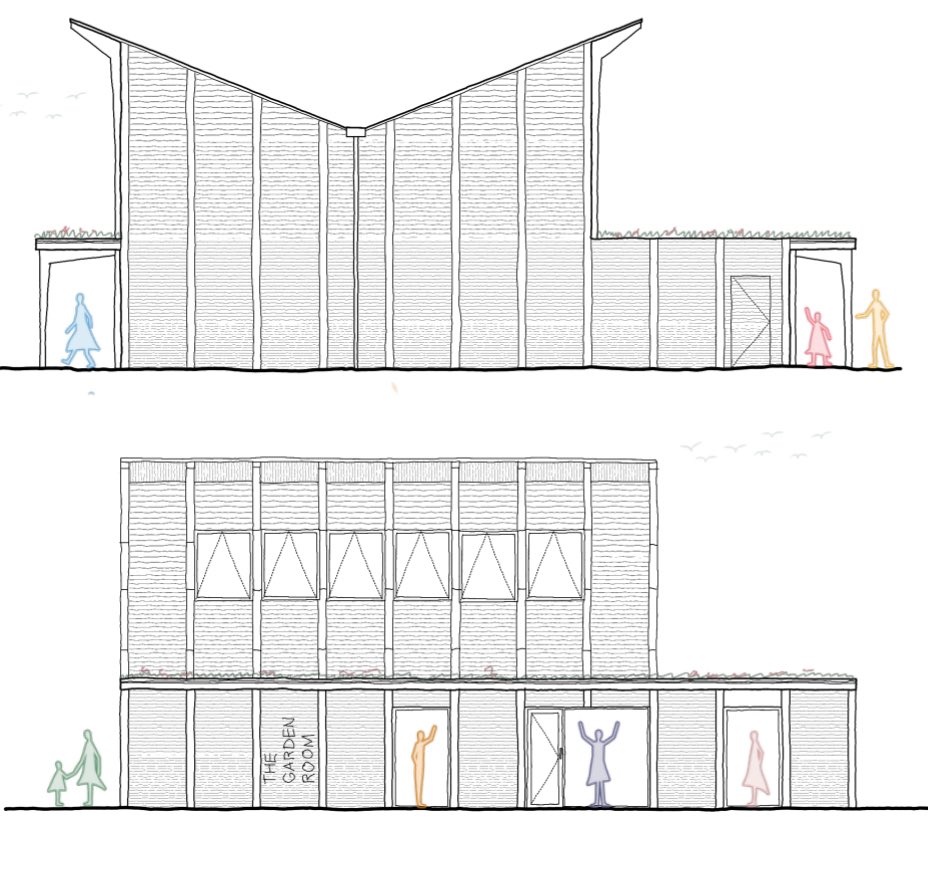 whywemake's tweet photo. Sketch design for the Garden room https://t.co/GsBgfbDRHY