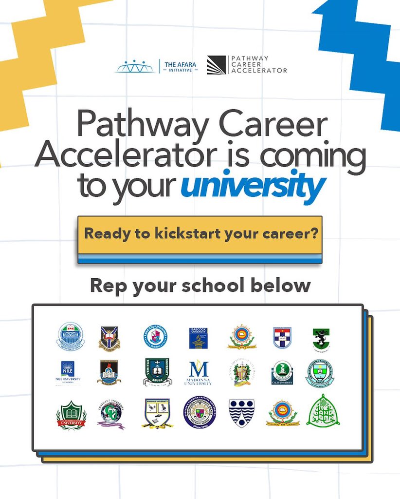 We’re taking the Pathway Career Accelerator on the road! 🚀

Yes, we’re coming to your campus soon!

We’re bringing the full experience to your university!

Rep your school in the comments and tag your friends!