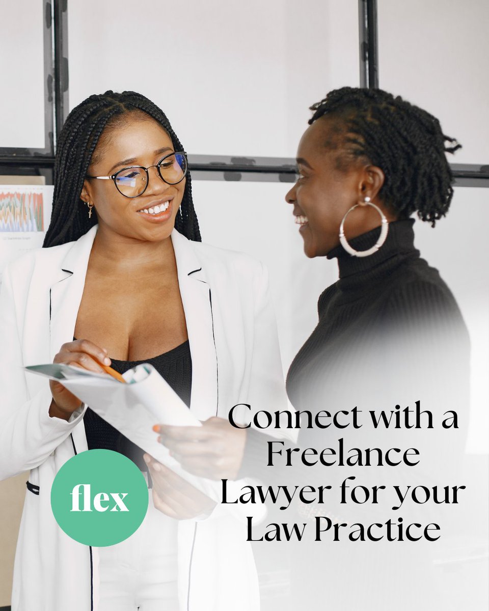 FlexLegalNet's tweet image. Looking to hire a #freelance l#awyer  (or law clerk / #paralegal)?
Whether your firm or legal department needs ongoing assistance or short-term help, Flex Legal is here to help you find that freelancer.  There’s no obligation, so why wait?

Visit: flexlegalnetwork.com