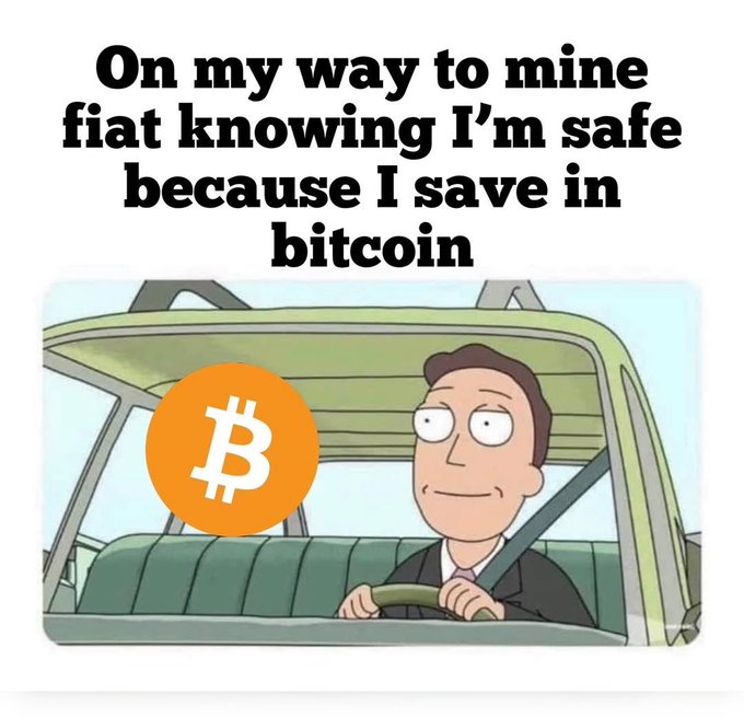 #Bitcoin - making fiat jobs tolerable since 2009