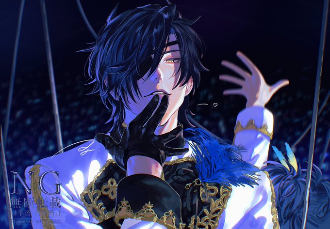 燭台切光忠(刀剣乱舞) 「ヒント:タイムスタンプ」|わになつのイラスト