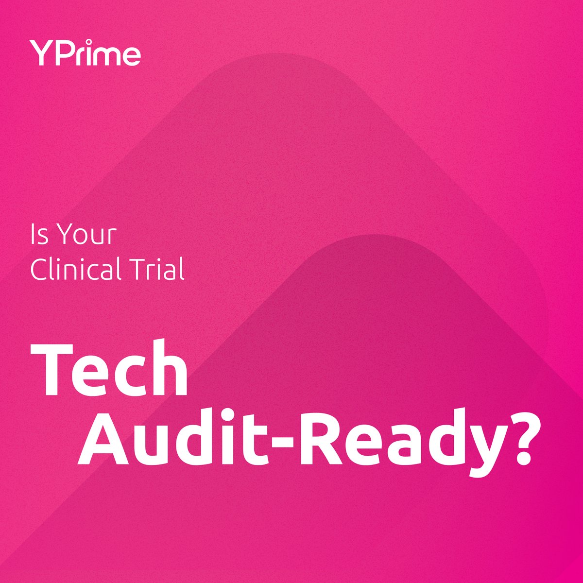 Show us your audit trail. If these words evoke stress, then let's talk. Leading sponsors are building this capability now—not scrambling during inspections. Let our team help you with a platform that alleviates audit stress. Schedule your eCOA or IRT demo: hubs.ly/Q03zcSfD0