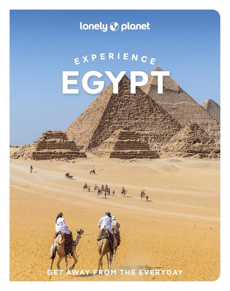 Gm, new cover for Lonely Planet Experience Egypt guide