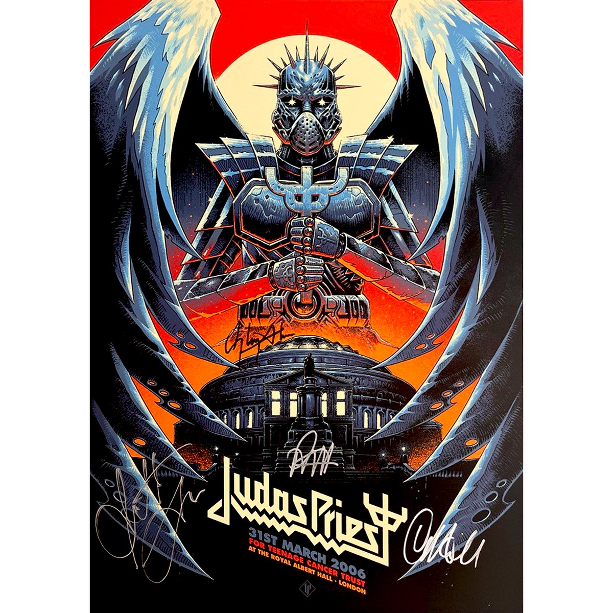 Released today, newly created show poster for JUDAS PRIEST'S 2006