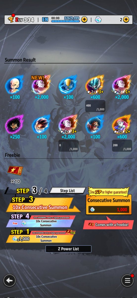 Adam2313x's tweet photo. @DB_Legends Thx dragon ball legends https://t.co/HfPOnQf3g6
