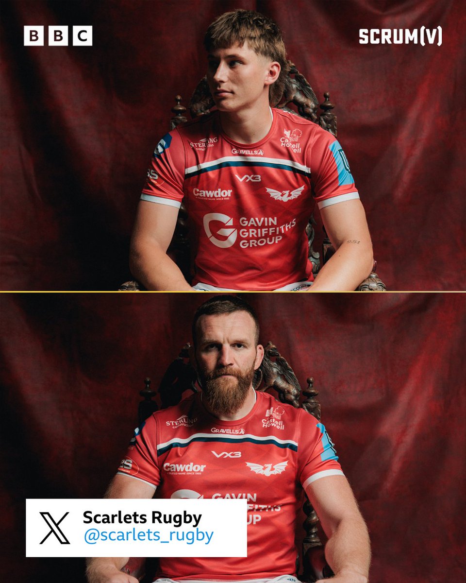 Scarlets have released their kit for the 2025/26 season... 🔴⚪️

Happy with this one, Scarlets fans? 👀

#BBCRugby #Scarlets