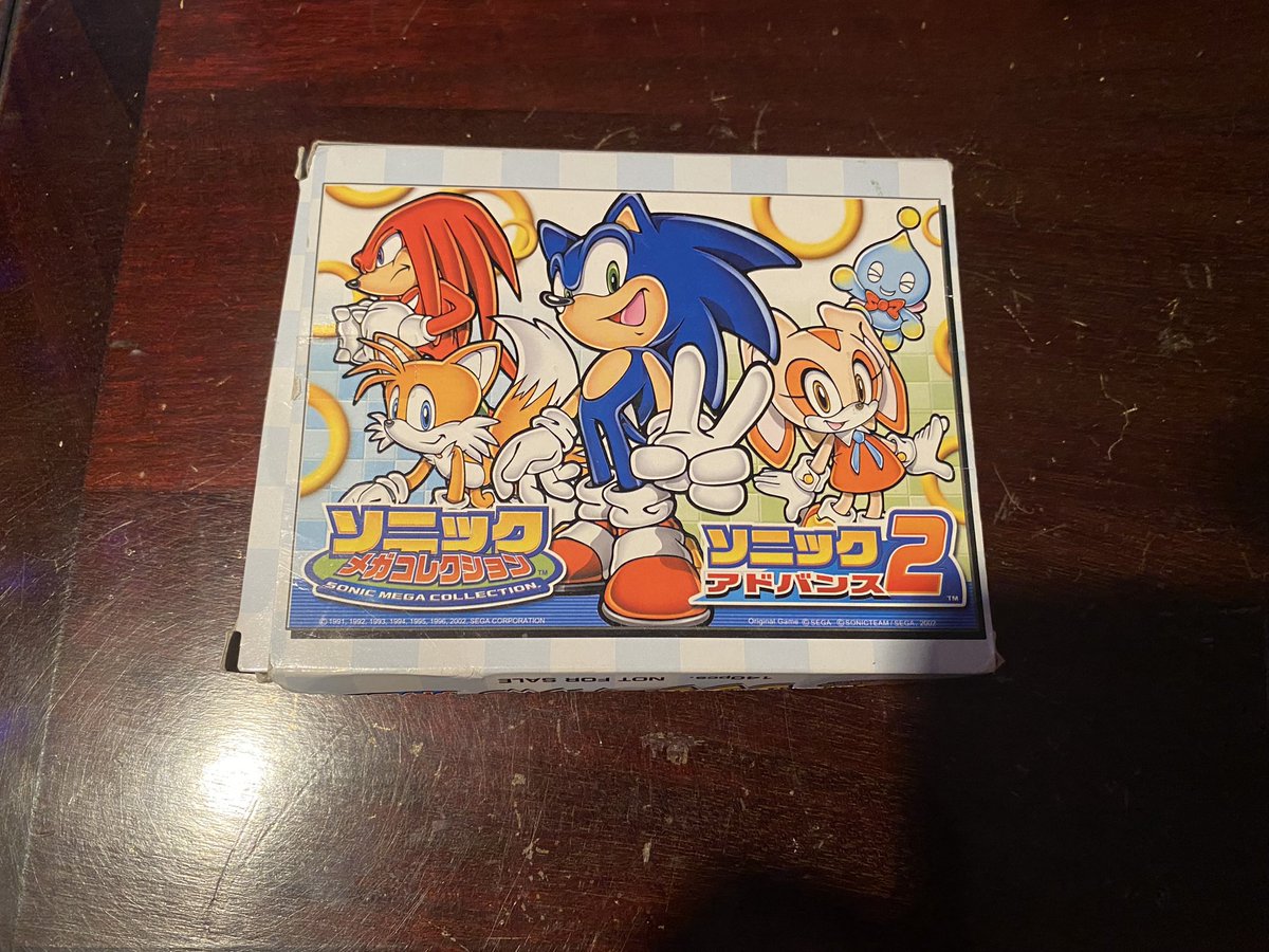Sonic Fans! I’m selling my Sonic Mega Collection and Sonic Advance 2 Jig Saw Puzzle - VERY RARE &amp; SEALED! 

This is a very rare item for Sonic Collector’s out there. If there are people looking for this one or have had this one their to get list for awhile, this could help me!