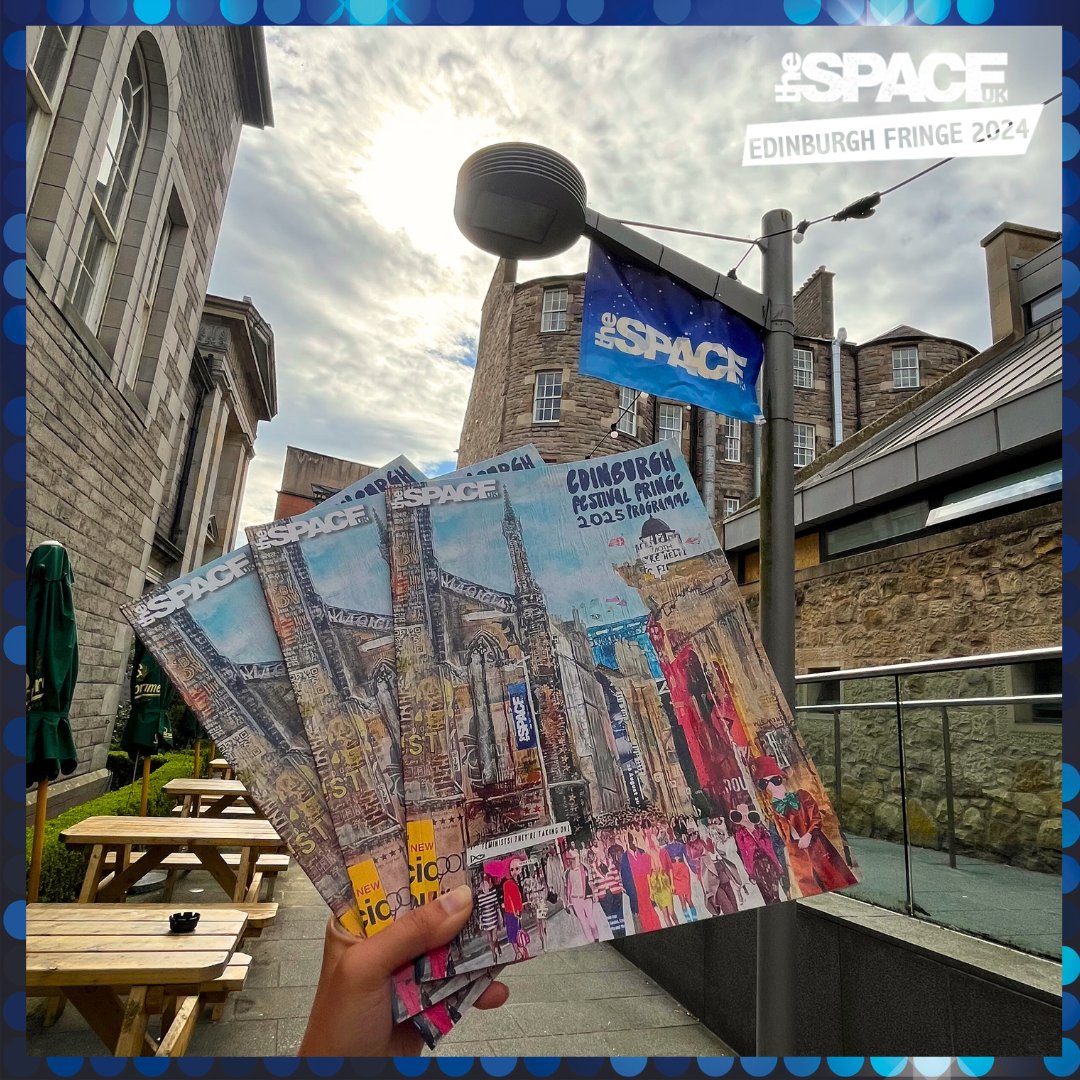 Pick up our new, shiny brochure around theSpace venues! Jam-packed full of hundreds of exciting shows to see in Summer 2025! 🎉✨
