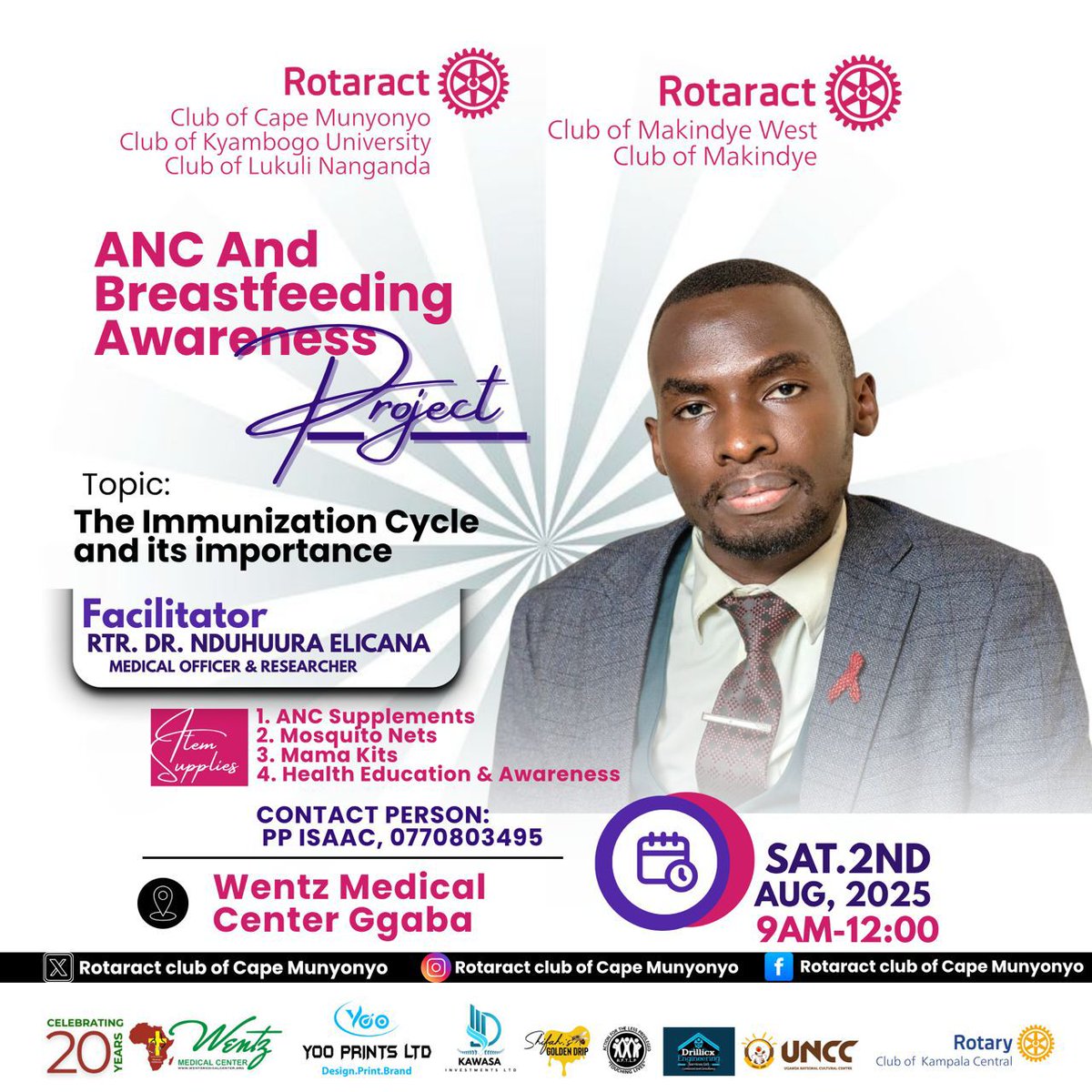 Elicana Nduhuura, M.D.🇺🇬 (@forglobalequity) on Twitter photo I will speak to Ggaba community on why vaccines matter -citing successes for <a href="/MinofHealthUG/">Ministry of Health- Uganda</a>  in defeating  'Infamous'  killer diseases; reducing Under five mortality rate from ~ 194 in 1986 to current 36 deaths per 1000 live births.
<a href="/IBbossa/">Ibrahim Bbossa #IKB</a> <a href="/SabrinaKitaka/">Sabrina Kitaka</a> I will speak to Ggaba community on why vaccines matter -citing successes for <a href="/MinofHealthUG/">Ministry of Health- Uganda</a>  in defeating  'Infamous'  killer diseases; reducing Under five mortality rate from ~ 194 in 1986 to current 36 deaths per 1000 live births.
<a href="/IBbossa/">Ibrahim Bbossa #IKB</a> <a href="/SabrinaKitaka/">Sabrina Kitaka</a>