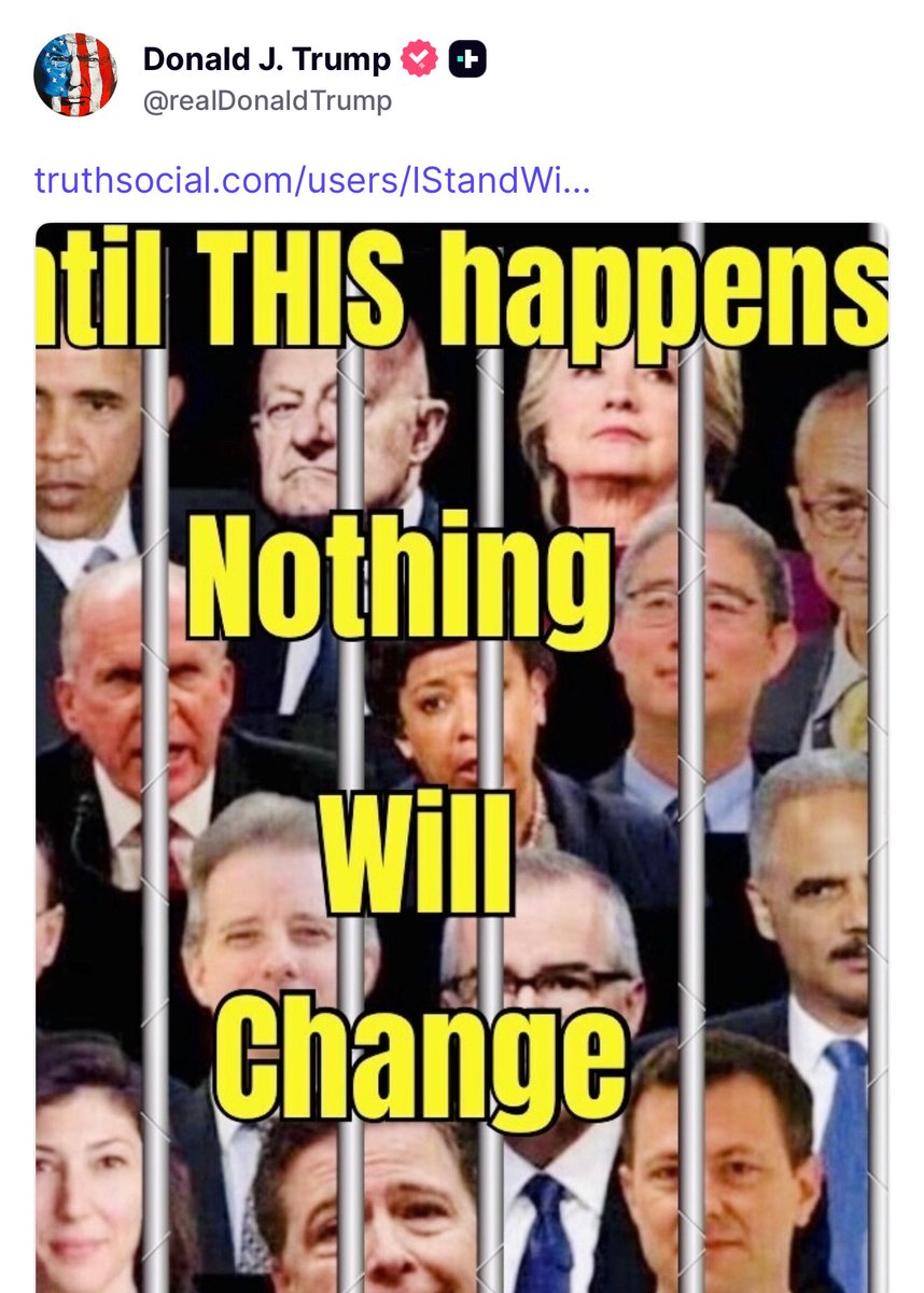 Trump just posted this.