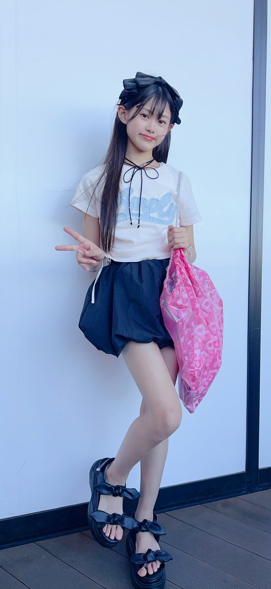 明日からばぁばんち〜🍊
楽しみッ♡♡美味しいものいっぱい食べていっぱぃ遊んでくるよォ〜😋✨
 #repipi  #レピピコーデ  #夏休み  #夏コーデ