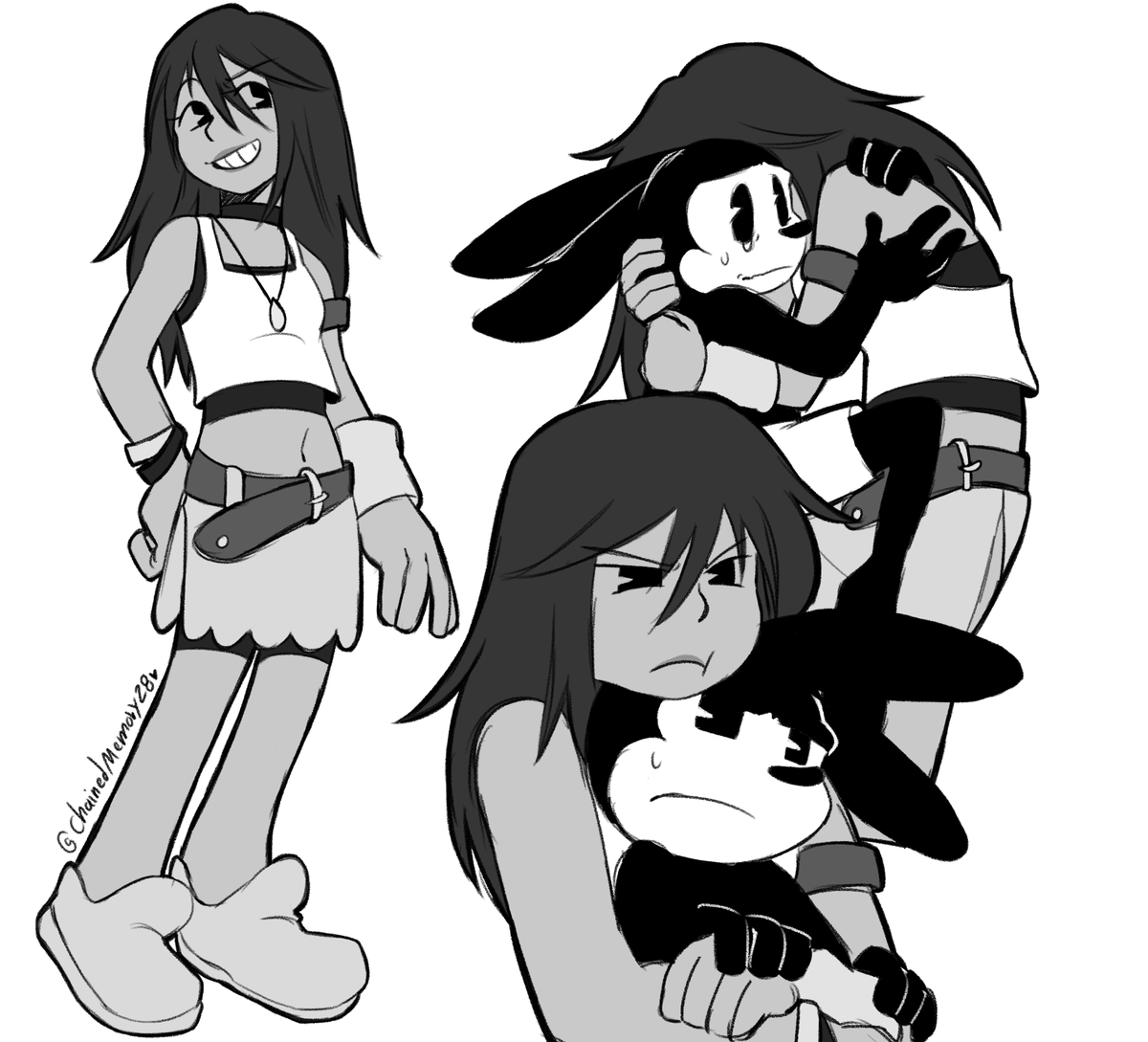 Timeless River Kairi + Oswald! 

#kingdomhearts #kh