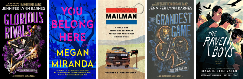 This week the Sargent Memorial Library has 40 new books.  New items include Theo of Golden and Glorious Rivals. wowbrary.org/nu.aspx?p=6846…